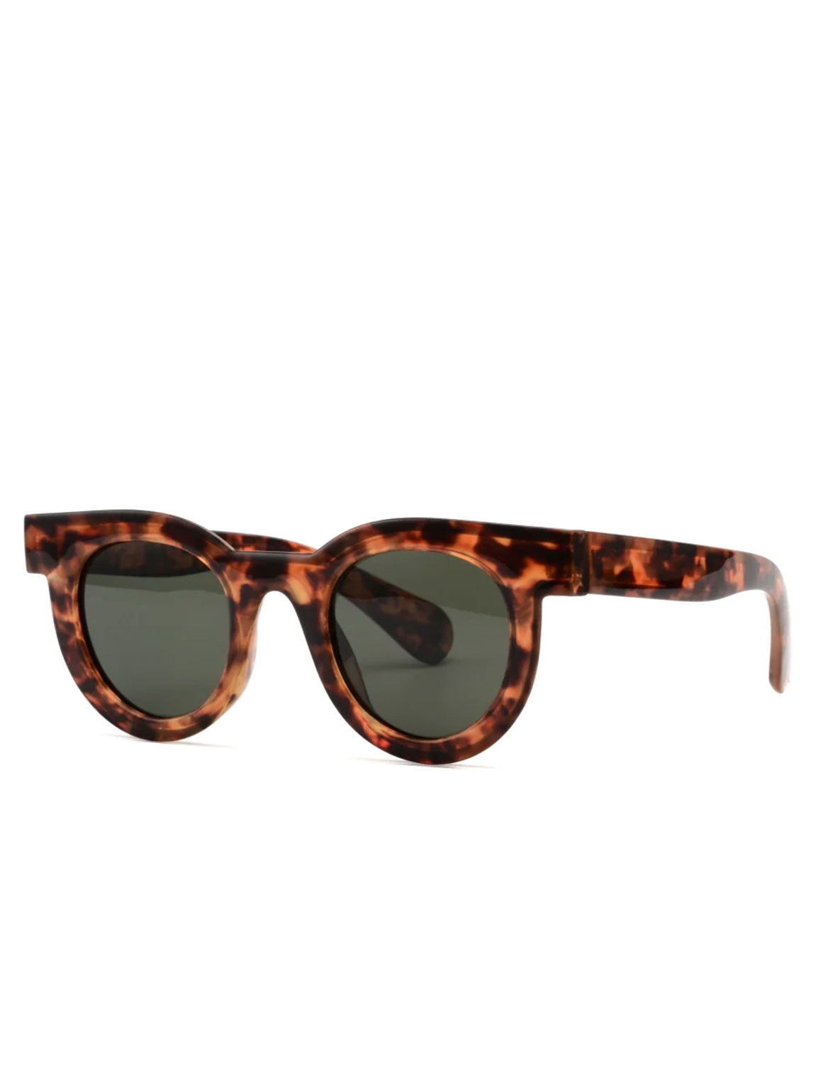 MILO | Polarized Sunglasses | Tortoise / Green Lens